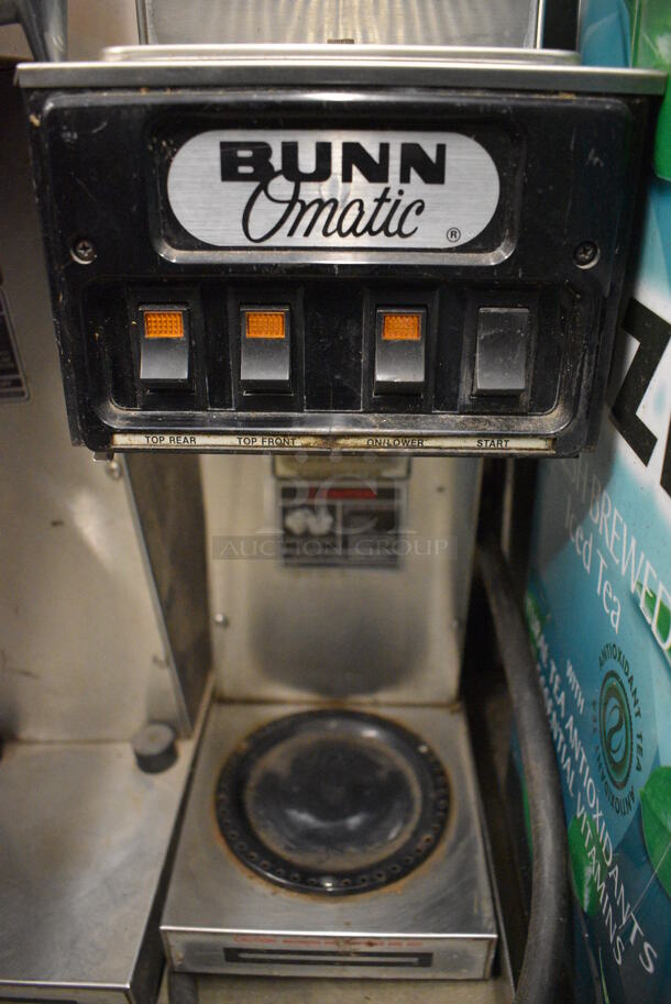 NICE! Bunn Stainless Steel Commercial Countertop 3 Burner Coffee Machine. 8x18x21 - Image 4 of 5