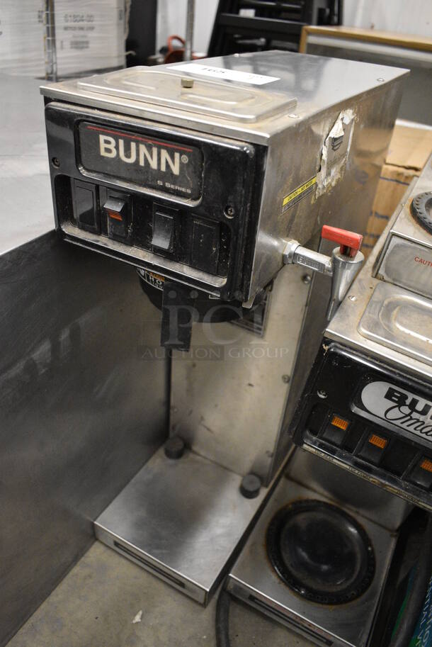 NICE! Bunn Model STPFAP-20 Stainless Steel Commercial Countertop 3 Burner Coffee Machine w/ Poly Brew Basket. 120 Volts, 1 Phase. 10.5x18x25 - Image 2 of 4
