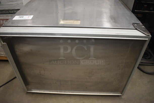 NICE! Silver King Model SKSR Stainless Steel Commercial Single Door Undercounter Cooler. 115 Volts, 1 Phase. 27.5x32x20. Tested and Working! - Image 1 of 4
