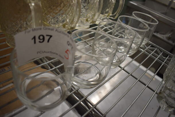 5 Beverage Glasses. 3x3x3. 5 Times Your Bid! - Image 2 of 2