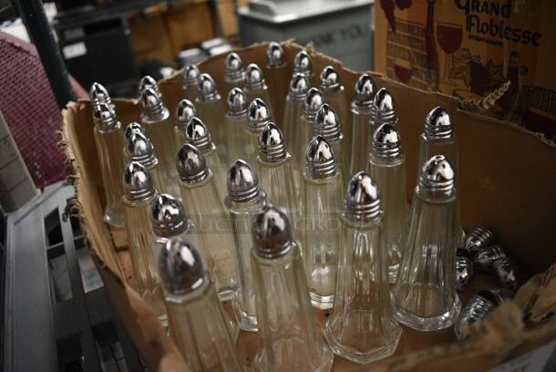 34 Salt and Pepper Shakers. 2x2x4.5. 34 Times Your Bid! - Image 2 of 2