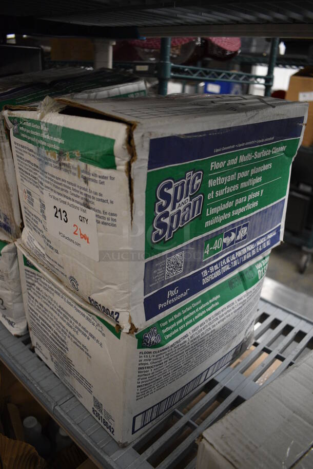 2 Boxes of Spic and Span Floor and Multi Surface Cleaner. 2 Times Your Bid! - Image 2 of 3