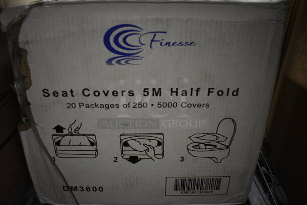 Box of DM3600 Toilet Seat Covers.  - Image 3 of 3