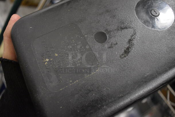 11 Black Poly 1/3 Size Drop In Bins. 1/3x8. 11 Times Your Bid! - Image 3 of 3