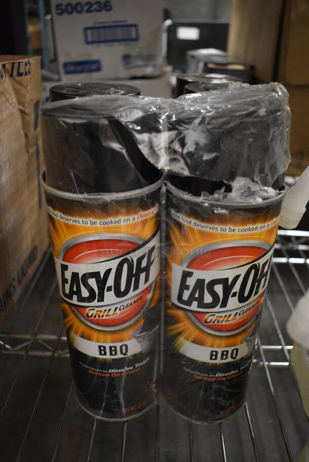 5 Easy Off BBQ Cleaner Bottles. 2.5x2.5x10. 5 Times Your Bid!