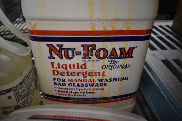 2 Nu Foam Liquid Detergent Jugs. 7x12x12. 2 Times Your Bid! - Image 4 of 4