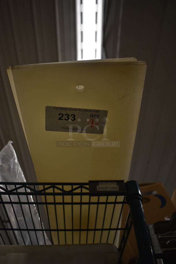 2 White Cutting Boards. 8x41. 2 Times Your Bid! - Image 2 of 2