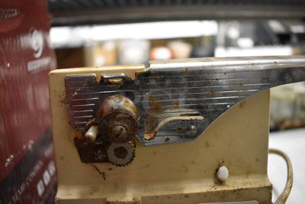Metal Countertop Electric Can Opener. 7x5x8 - Image 3 of 3