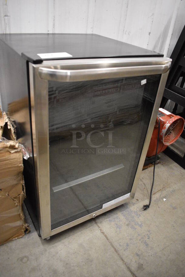 Model LFBC46F5LS Chrome Finish Mini Cooler. 115 Volts, 1 Phase. 22x25x34. Tested and Does Not Power On - Image 2 of 5