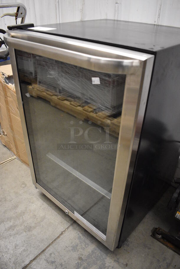 Model LFBC46F5LS Chrome Finish Mini Cooler. 115 Volts, 1 Phase. 22x25x34. Tested and Does Not Power On - Image 3 of 5