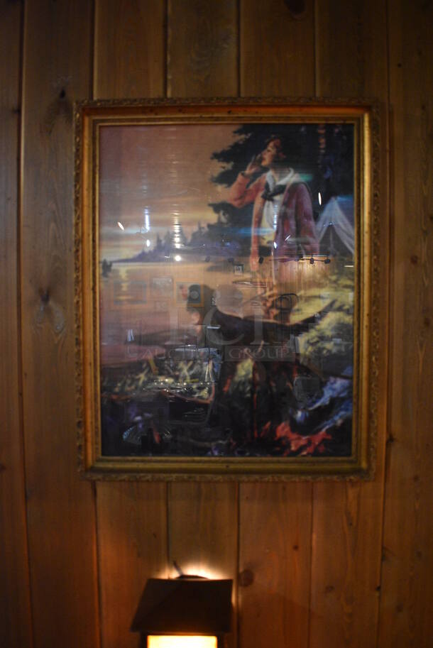 ALL ONE MONEY! Lot of Various Wall Decorations Including Cabins Sign, Various Duck / Bird Pictures, Rush View Cottage Sign, 2 Birdhouses, Camp Fire Coffee Sign! BUYER MUST REMOVE - Image 4 of 7