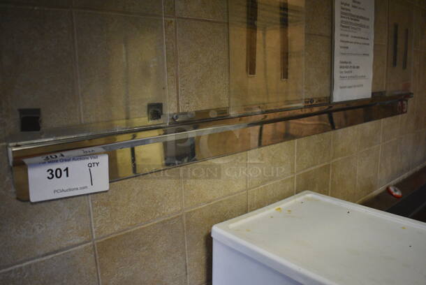 Metal Check Order Rod. BUYER MUST REMOVE. 48" - Image 1 of 2
