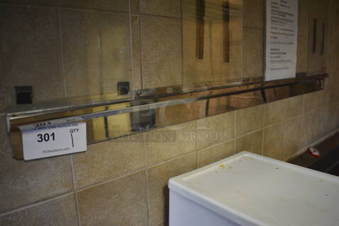 Metal Check Order Rod. BUYER MUST REMOVE. 48"