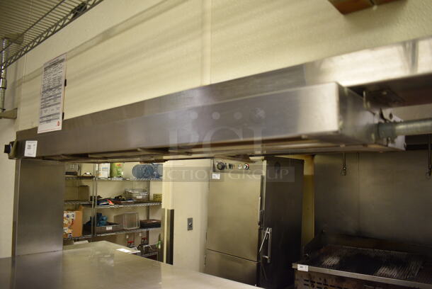 APW Wyott Stainless Steel Commercial Warming Strip. BUYER MUST REMOVE. 48x15x3 - Image 1 of 2