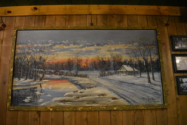 ALL ONE MONEY! Lot of Various Wall Decorations Including Various Pictures, Coca Cola Advertisement, Scenery and Hunters! BUYER MUST REMOVE - Image 5 of 7