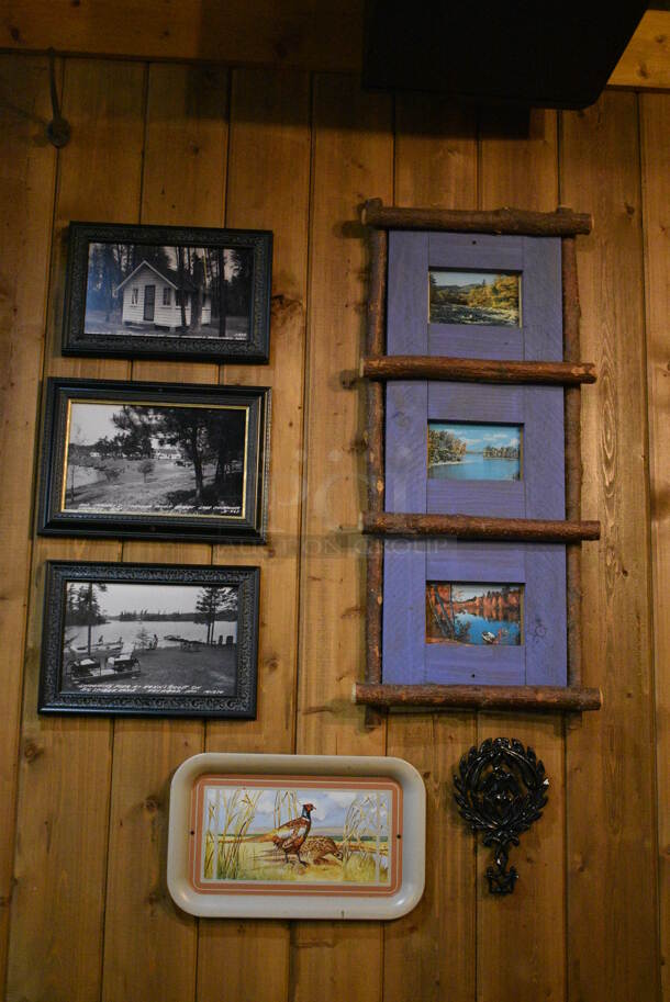 ALL ONE MONEY! Lot of Various Wall Decorations Including Various Pictures, Coca Cola Advertisement, Scenery and Hunters! BUYER MUST REMOVE - Image 6 of 7