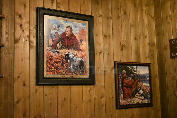 ALL ONE MONEY! Lot of Various Wall Decorations Including Various Pictures, Coca Cola Advertisement, Scenery and Hunters! BUYER MUST REMOVE - Image 7 of 7