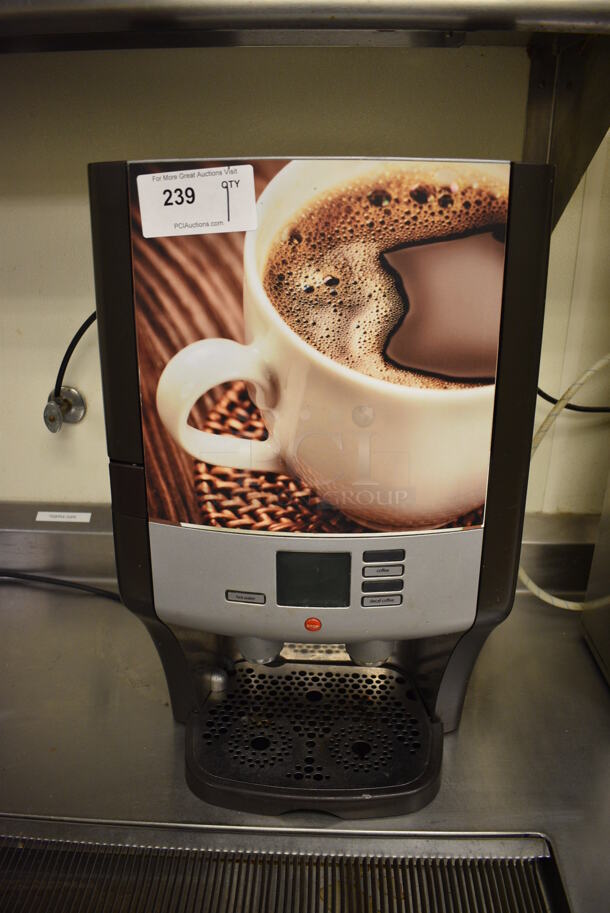 Metal Commercial Countertop Cappuccino Machine. 16x14x27. Unit Was Working When Restaurant Closed! - Image 1 of 6