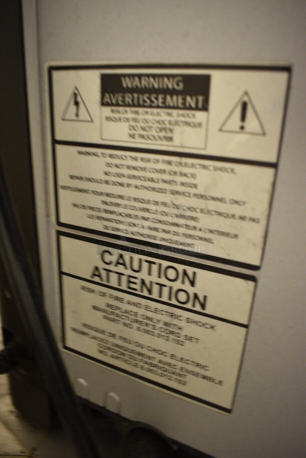 Metal Commercial Countertop Cappuccino Machine. 16x14x27. Unit Was Working When Restaurant Closed! - Image 6 of 6