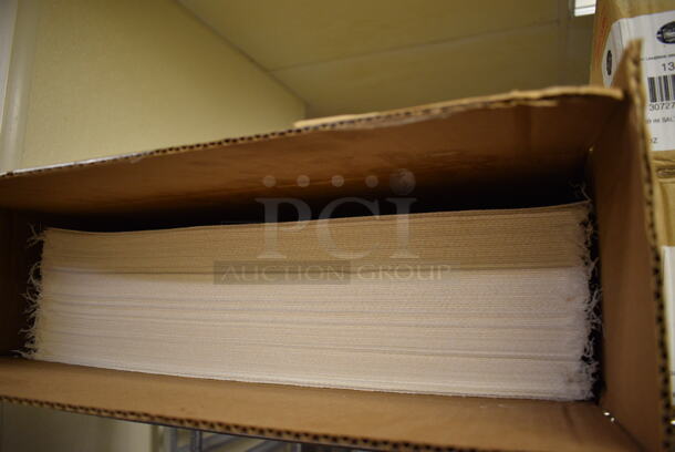 ALL ONE MONEY! Lot of 3 Boxes Including 1 Box of Fryer Filters and 2 Tablecraft Salt and Pepper Shakers! - Image 2 of 3