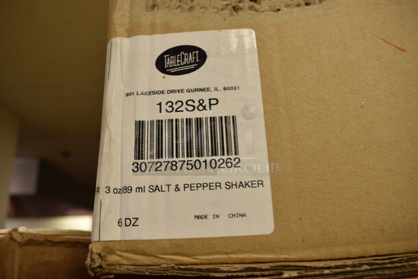 ALL ONE MONEY! Lot of 3 Boxes Including 1 Box of Fryer Filters and 2 Tablecraft Salt and Pepper Shakers! - Image 3 of 3