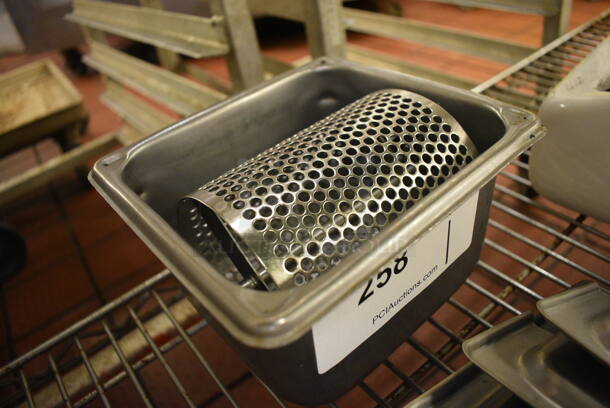Stainless Steel Knockbox. 6.5x7x5 - Image 2 of 2