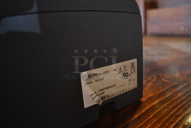 ALL ONE MONEY! Lot of 15" POS System Monitor, Epson Model M129H Receipt Printer, Epson Model M188B Receipt Printer and ONEAC Model ABC100-11 Power Conditioner! - Image 5 of 5