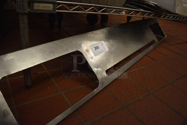 Stainless Steel Shelf. 59x9x12 - Image 2 of 2