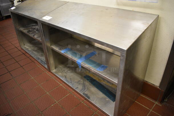 Stainless Steel Shelving Unit. 36x15x28