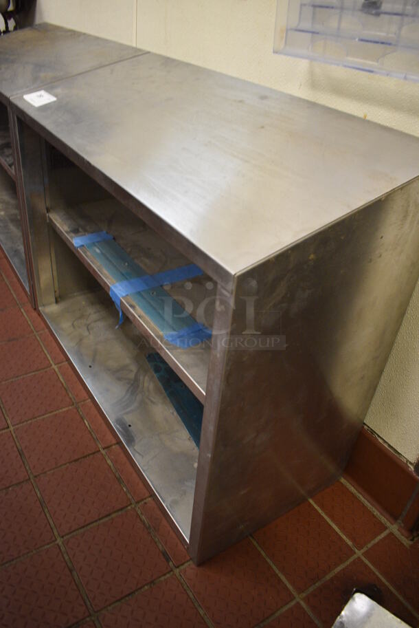 Stainless Steel Shelving Unit. 36x15x28 - Image 2 of 3