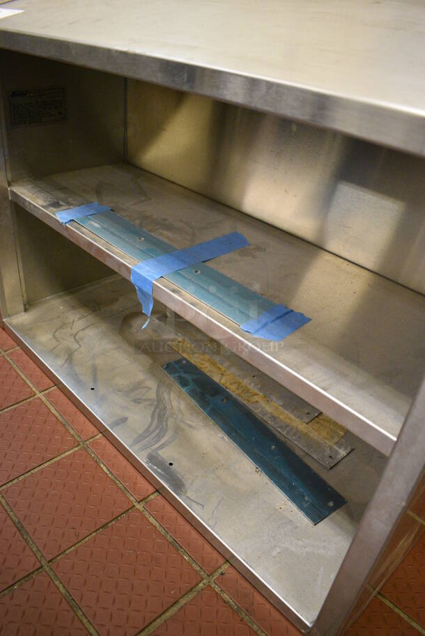 Stainless Steel Shelving Unit. 36x15x28 - Image 3 of 3