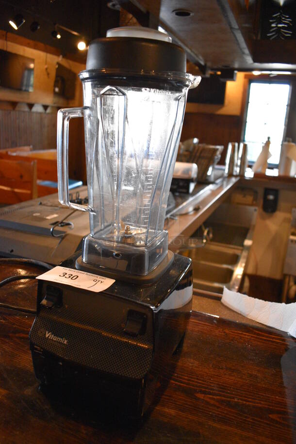 NICE! Vita-Mix Model VM0100 Metal Commercial Countertop Mixer w/ Pitcher. 120 Volts, 1 Phase. Unit Was Working When Restaurant Closed! - Image 3 of 4