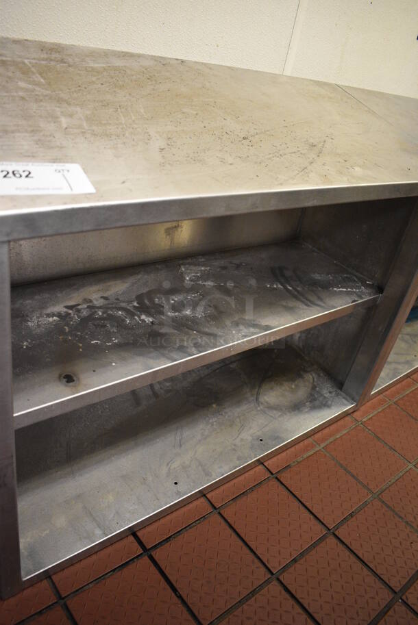 Stainless Steel Shelving Unit. 36x15x28 - Image 2 of 2