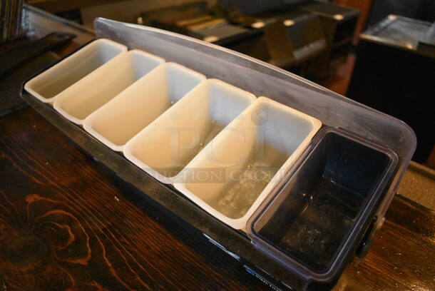 Black Poly Countertop Bar Topping Rail. 18x6x7 - Image 3 of 3