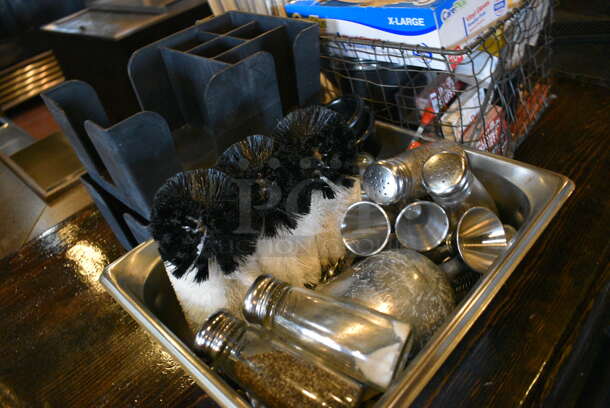 ALL ONE MONEY! Lot of Various Items Including Metal Wire Basket and Glass Cleaner! - Image 3 of 4