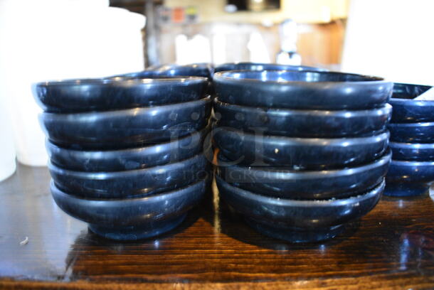 24 Carlisle Black Poly Sauce Bowls. 4x4x1.5. 24 Times Your Bid! - Image 2 of 3