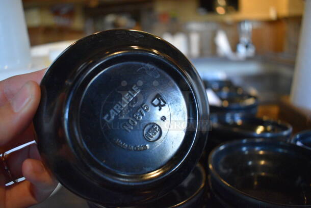 24 Carlisle Black Poly Sauce Bowls. 4x4x1.5. 24 Times Your Bid! - Image 3 of 3