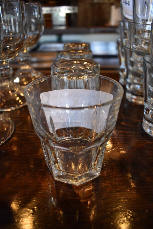 4 Rocks Glasses. 3.5x3.5x4. 4 Times Your Bid! - Image 1 of 2
