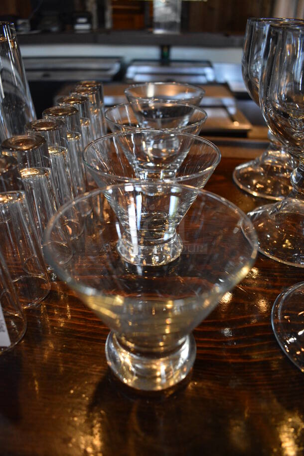 5 Beverage Glasses. 4x4x4. 5 Times Your Bid! - Image 1 of 3