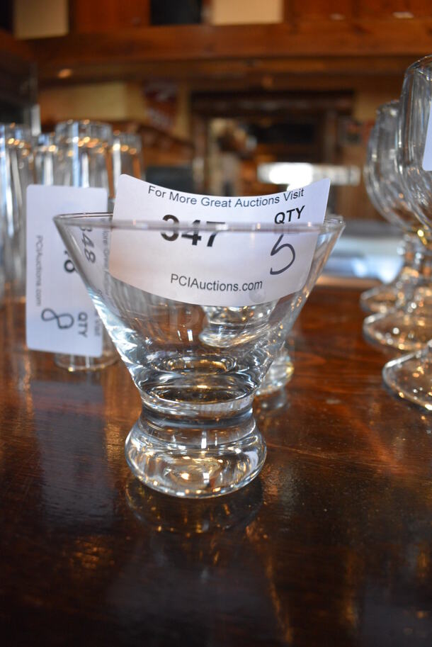 5 Beverage Glasses. 4x4x4. 5 Times Your Bid! - Image 3 of 3
