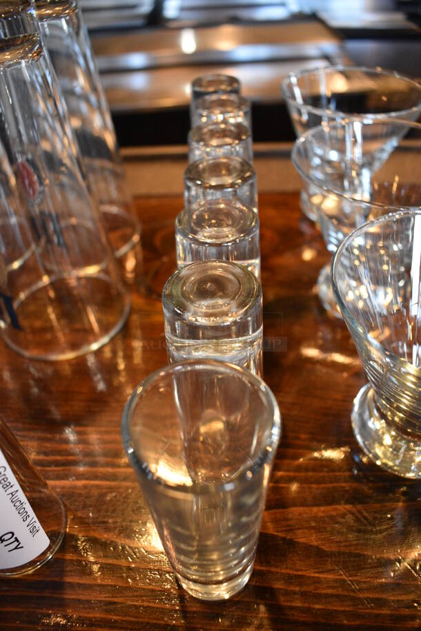 8 Shot Glasses. 1.5x1.5x4. 8 Times Your Bid! - Image 2 of 2