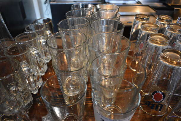 19 Beverage Glasses. 3.5x3.5x6. 19 Times Your Bid! - Image 2 of 2