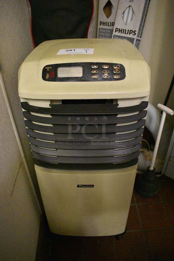 Everstar Mdoel MPA-08CR Floor Style Portable Air Conditioner. 115 Volts, 1 Phase. 14x16x34