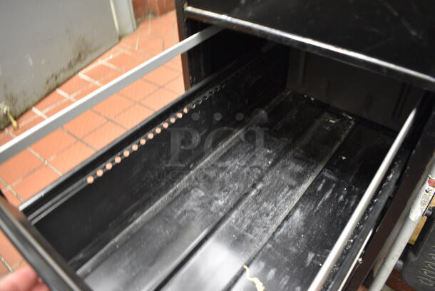 Black Metal 4 Drawer Filing Cabinet. 15x26.5x52 - Image 5 of 6