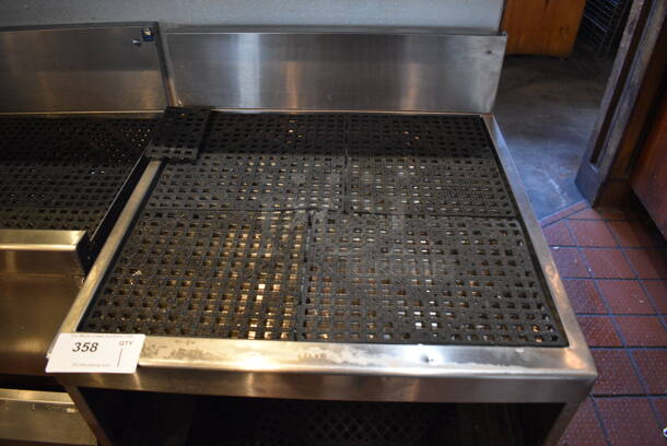Stainless Steel Commercial Drainboard w/ Undershelf. BUYER MUST REMOVE. 24x24x36 - Image 3 of 3