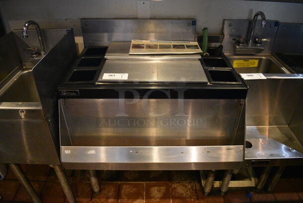 Stainless Steel Commercial Ice Bin w/ Speedwell. BUYER MUST REMOVE. 30x24x36 - Image 1 of 3