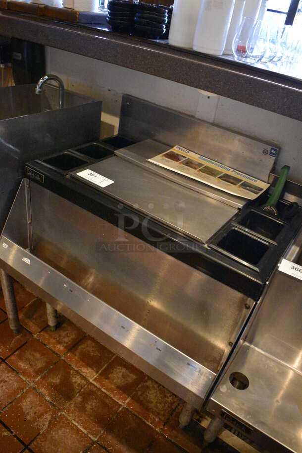 Stainless Steel Commercial Ice Bin w/ Speedwell. BUYER MUST REMOVE. 30x24x36 - Image 2 of 3