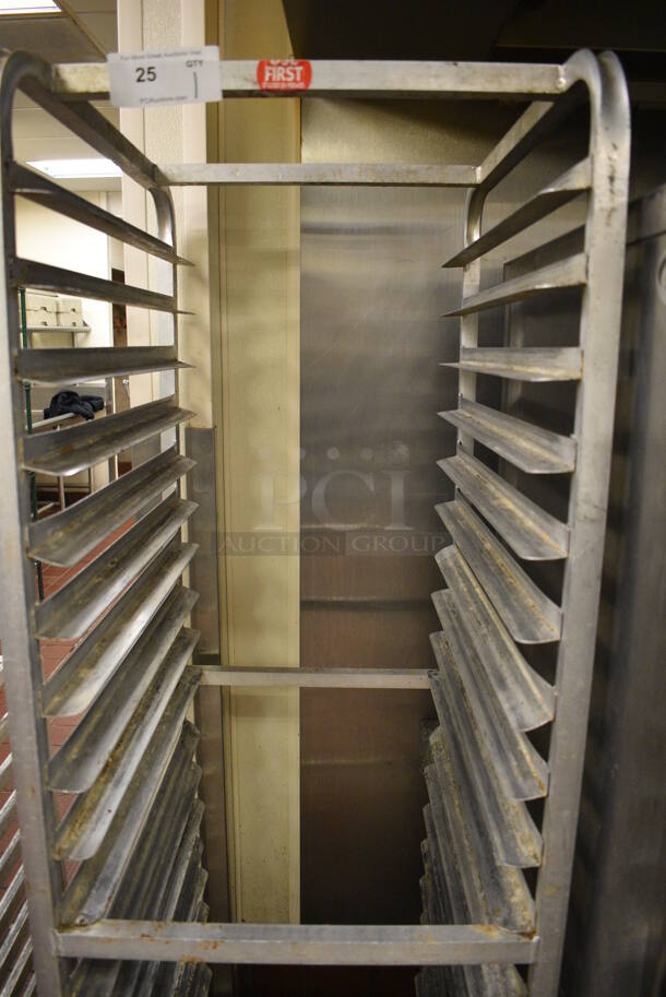 Metal Commercial Pan Transport Rack on Commercial Casters. 20.5x26x69 - Image 3 of 4