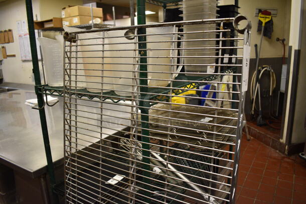 Chrome Finish Metro Style Shelf. 60x24x1.5 - Image 2 of 3
