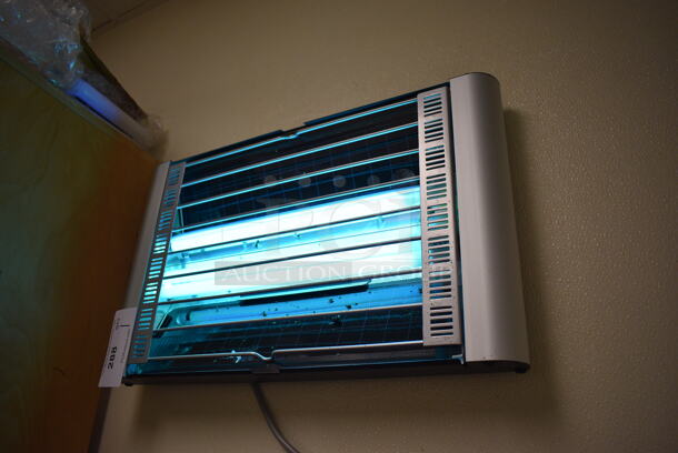 Metal Wall Mount Bug Zapper. BUYER MUST REMOVE. 20.5x2x12.5 - Image 2 of 2